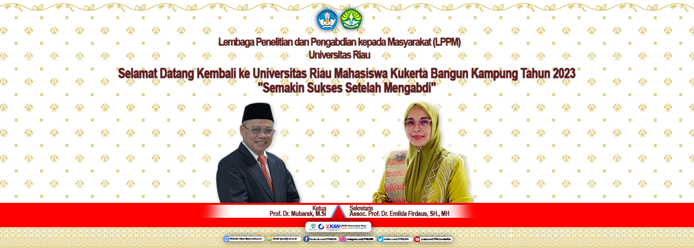 Halaman Depan - LPPM Universitas Riau